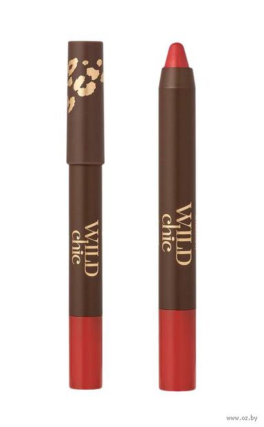 Помада для губ "Wild Chic" тон: 02, ягодный красный — фото, картинка