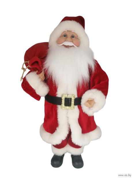 Интерьерная кукла "Дед Мороз с подарками" (48 см) — фото, картинка