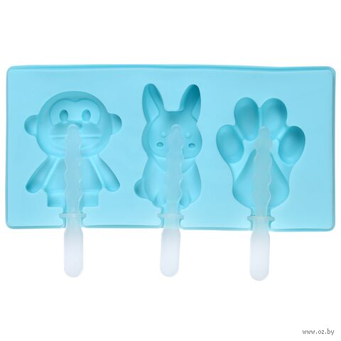 Форма для мороженого на 3 порции "Ассорти 4" — фото, картинка