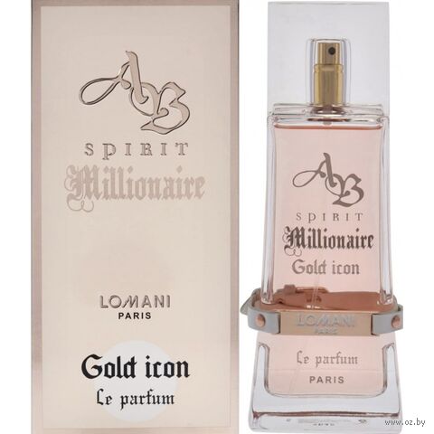 Парфюмерная вода для женщин "AB Spirit Millionaire Gold Icon" (100 мл) — фото, картинка