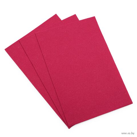 Фетр (20х30 см; светло-бордовый; 3 листа) — фото, картинка
