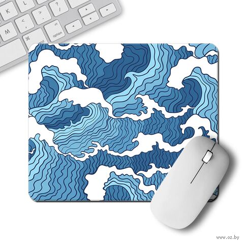 Коврик для мыши "Большая волна в канагаве" (арт. 8169) — фото, картинка