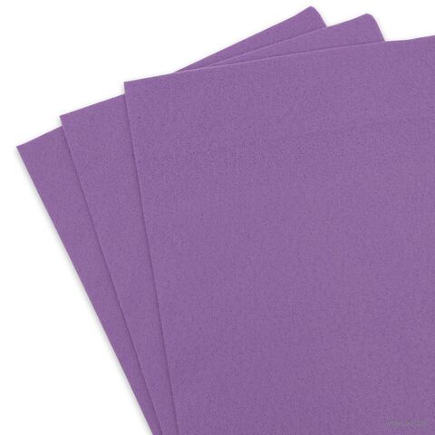 Фетр листовой мягкий "Astra" (20х30 см; сиреневый; 3 листа) — фото, картинка