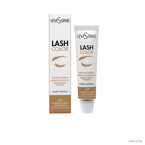 Краска для бровей и ресниц "Lash Color Light Brown" тон: светло-коричневый — фото, картинка