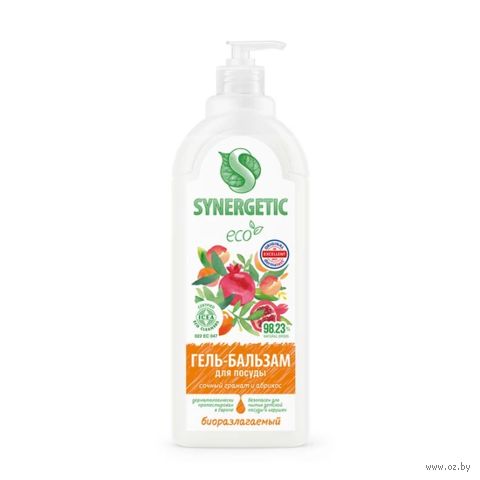 Гель-бальзам для мытья посуды "Сочный гранат и абрикос" (1 л) — фото, картинка