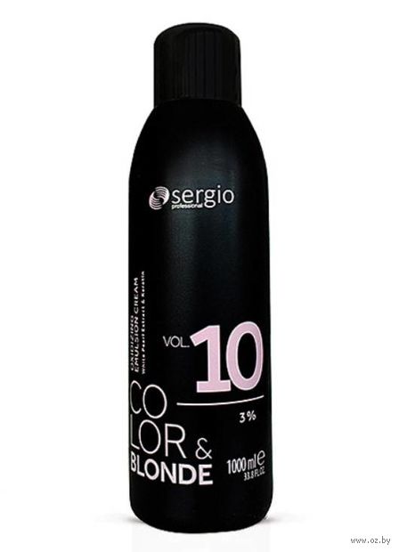 Крем-окислитель для волос "Sergio Professional 3%" (1000 мл) — фото, картинка