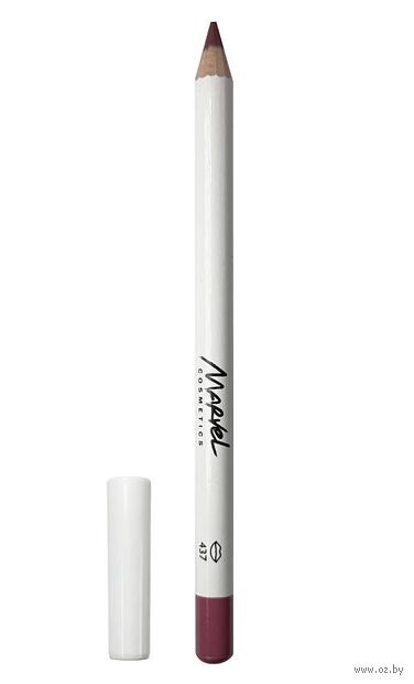 Карандаш для губ "Marvel Cosmetics" тон: 437, тёмно розовый — фото, картинка