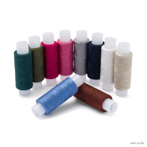 Набор швейных ниток 50/2 "Ассорти №9" (200 м; 10 шт.) — фото, картинка