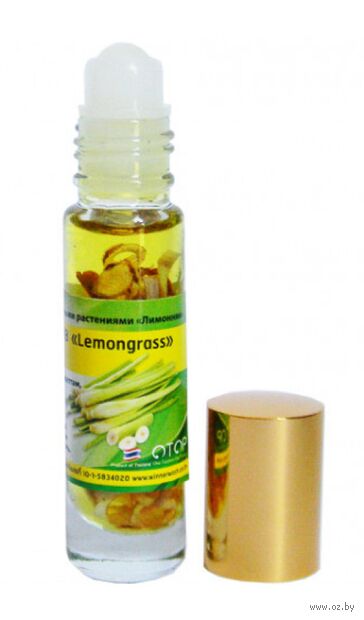 Бальзам-ингалятор "Banna Oil Balm with herb Lemongrass" (10 г) — фото, картинка