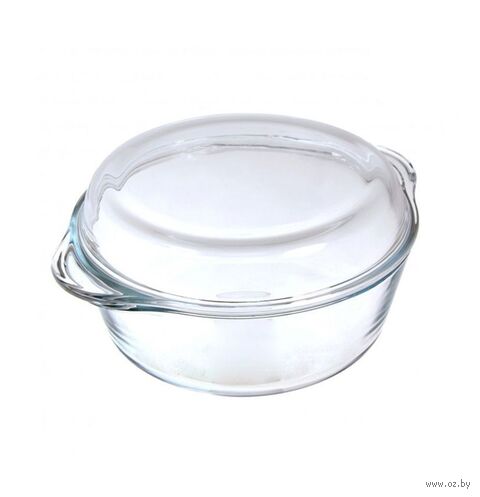 Блюдо для запекания с крышкой "Borcam" (2,1 л) — фото, картинка