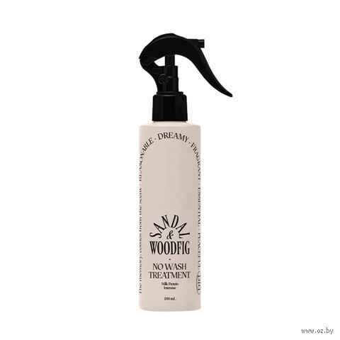 Сыворотка-спрей для волос "Sandal & Woodfig No Wash Treatment" (200 мл) — фото, картинка
