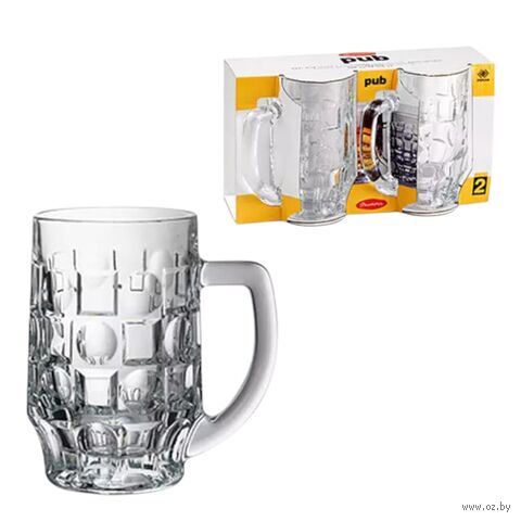 Набор кружек "Pasabahce Pub" (2 шт.; 500 мл) — фото, картинка