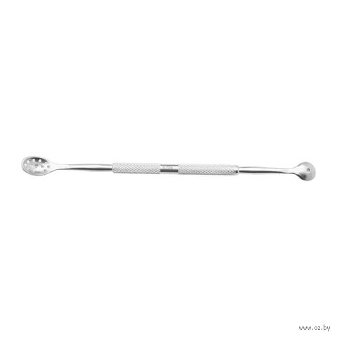 Ложка косметологическая "Двухсторонняя. Professional SI 026" (11,4 см) — фото, картинка