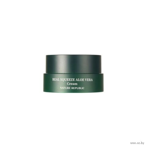 Крем для лица "Real Squeeze Aloe Vera Cream" (55 мл) — фото, картинка