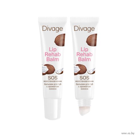 Бальзам для губ "Lip Rehab Balm. С ароматом кокоса" — фото, картинка