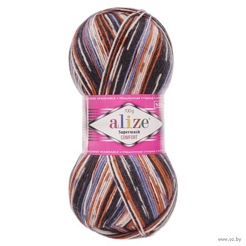 Пряжа "Superwash Comfort Socks №7840" (100 г; 420 м) — фото, картинка