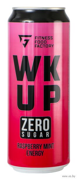 Напиток газированный "WK UP. Малина и мята" (450 мл) — фото, картинка