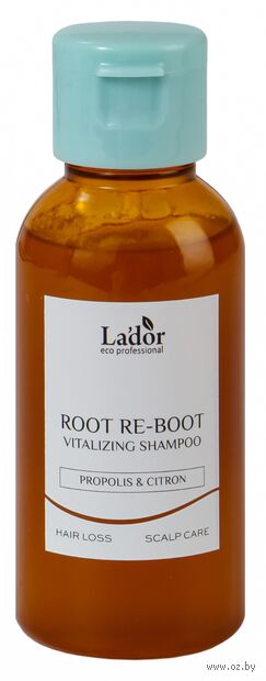 Шампунь для волос "Root Re-Boot Vitalizing Shampoo" (50 мл) — фото, картинка