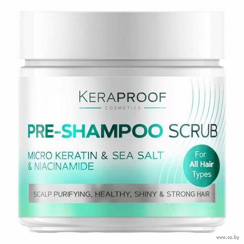 Шампунь-скраб для волос и кожи головы "С Цинком и Ниацинамидом" (300 мл) — фото, картинка