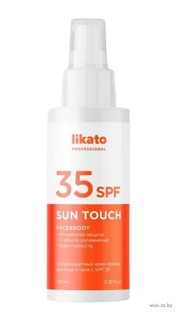 Флюид солнцезащитный для лица и тела "Sun Touch" SPF 35 (100 мл) — фото, картинка