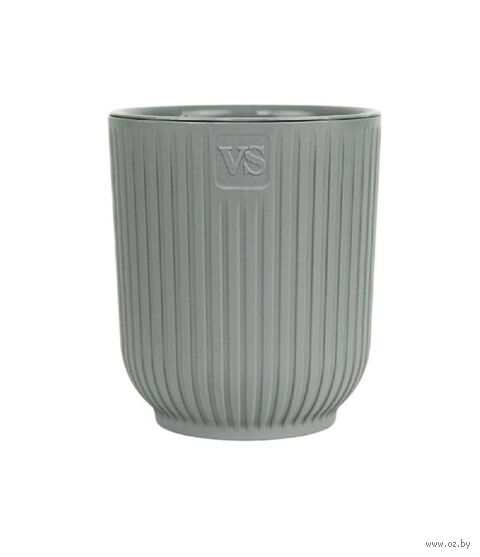 Горшок с дренажной системой "Эйва" (1,6 л; серый) — фото, картинка