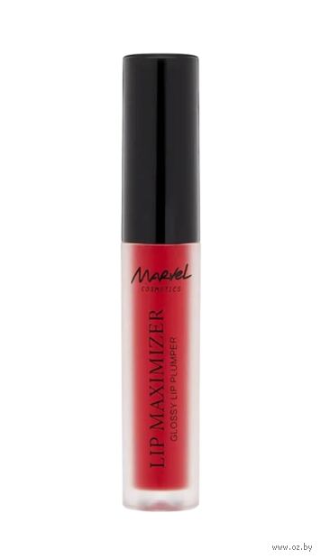 Блеск для губ "Marvel Cosmetics. С охлаждающим эффектом" тон: L328, burgundy — фото, картинка