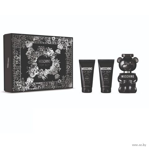 Подарочный набор "Toy Boy Men's Set" (парфюмерная вода, бальзам после бритья, гель для ванны) — фото, картинка
