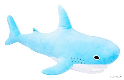 Мягкая игрушка "Акула" (71 см; арт. 15.135.2; голубая) — фото, картинка