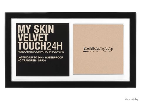 Тональная крем-пудра для лица "My Skin Velvet Touch 24H" тон: 15C, Natural Beige — фото, картинка