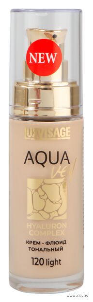 Крем-флюид тональный для лица "Aqua Veil Hyaluron Complex" тон: 120 — фото, картинка