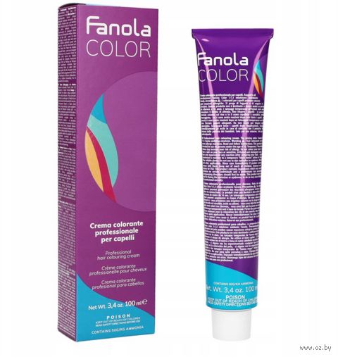 Крем-краска для волос "Crema Colore" тон: 6.46, dark blonde copper red — фото, картинка