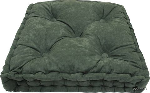 Подушка на стул "3D. Green" (45х45 см) — фото, картинка