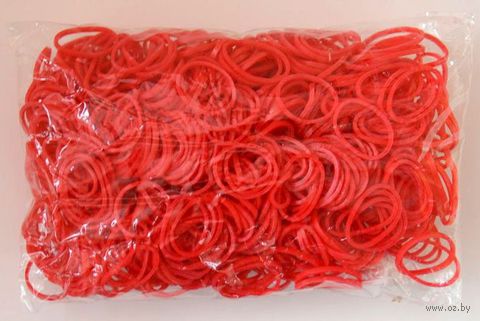 Набор резиночек для плетения "Rainbow Loom. Красные" — фото, картинка