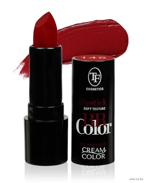 Помада для губ "BB Color Lipstick" тон: 145, красный шик — фото, картинка