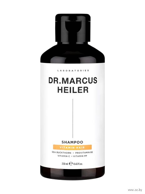 Шампунь для волос "Облепиховый с витаминами. Уход, питание и укрепление" (250 мл) — фото, картинка