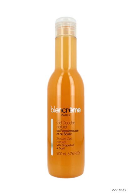 Гель для душа "Shower Gel Natural With Grapefruit & Basil" (200 мл) — фото, картинка