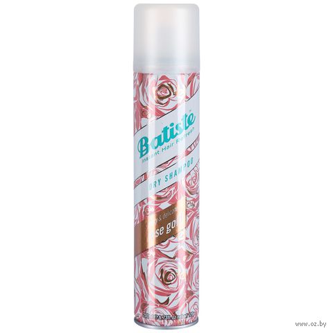 Сухой шампунь для волос "Rose Gold. С ароматом розы и жасмина" (200 мл) — фото, картинка