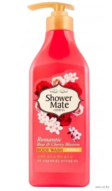 Гель для душа "Romantic Rose & Cherry Blossom" (550 мл) — фото, картинка