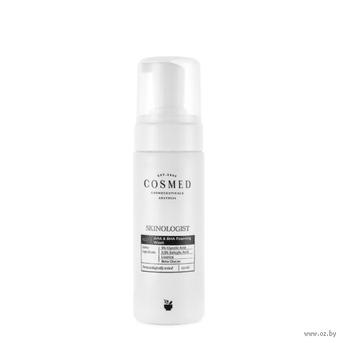 Пенка очищающая с АНА и ВНА-кислотами для умывания "Skinologist AHA & BHA Foaming Wash" (150 мл) — фото, картинка