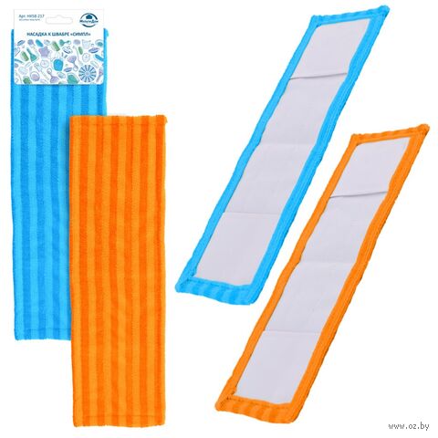 Насадка для швабры сменная из микрофибры "СИМПЛ" (42,5х12,5 см) — фото, картинка