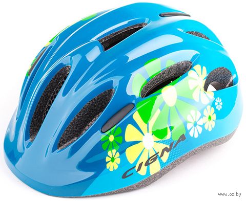 Шлем велосипедный детский "WT-024" (чёрно-синий) — фото, картинка