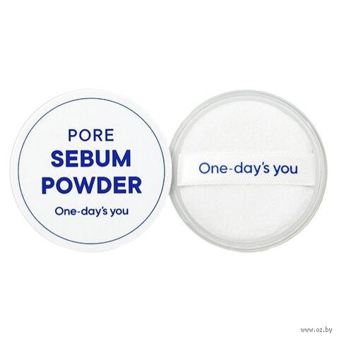 Пудра для лица "Pore Sebum Powder" тон: белый — фото, картинка