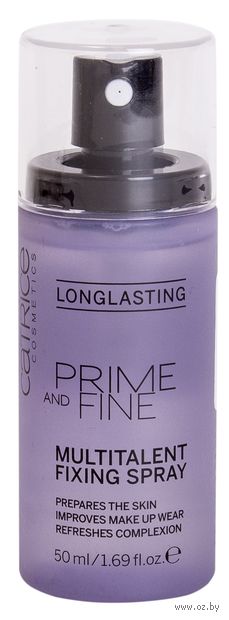 Спрей для фиксации макияжа "Prime And Fine. Multitalent Fixing Spray" (50 мл) — фото, картинка
