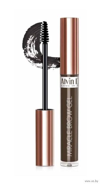 Гель для бровей "Miracle Brow Gel" тон: 02, dark brown — фото, картинка