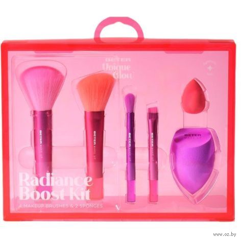 Набор кистей для макияжа "Radiance Boost Kit. Unique Glow" — фото, картинка
