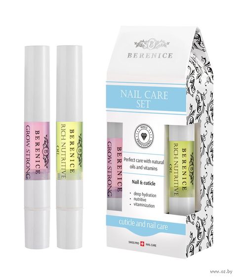 Набор средств для ногтей "Rich nutritive oil. Grow strong" — фото, картинка