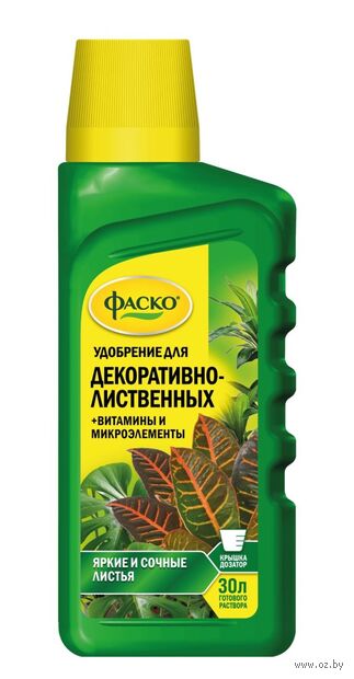 Удобрение "Цветочное счастье для декоративно-лиственных" (285 мл) — фото, картинка