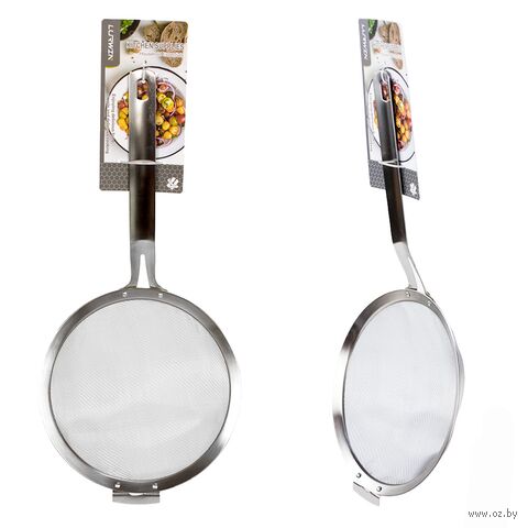 Сито металлическое с ручкой "Market Union" (425х200 мм) — фото, картинка