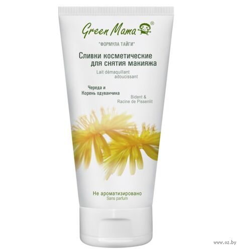 Сливки-демакияж для лица "Череда и корень одуванчика" (170 мл) — фото, картинка
