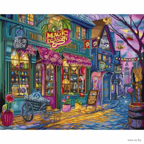 Набор для вышивания "Магазин Волшебный дракон" (270х340 мм) — фото, картинка